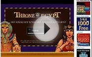 Free Throne Of Egypt Slot Game with No Registration and